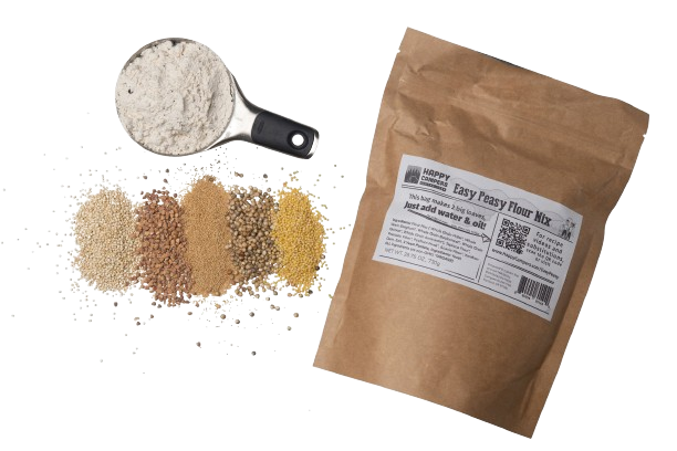 key ingredients vegan easy peasy flour mix