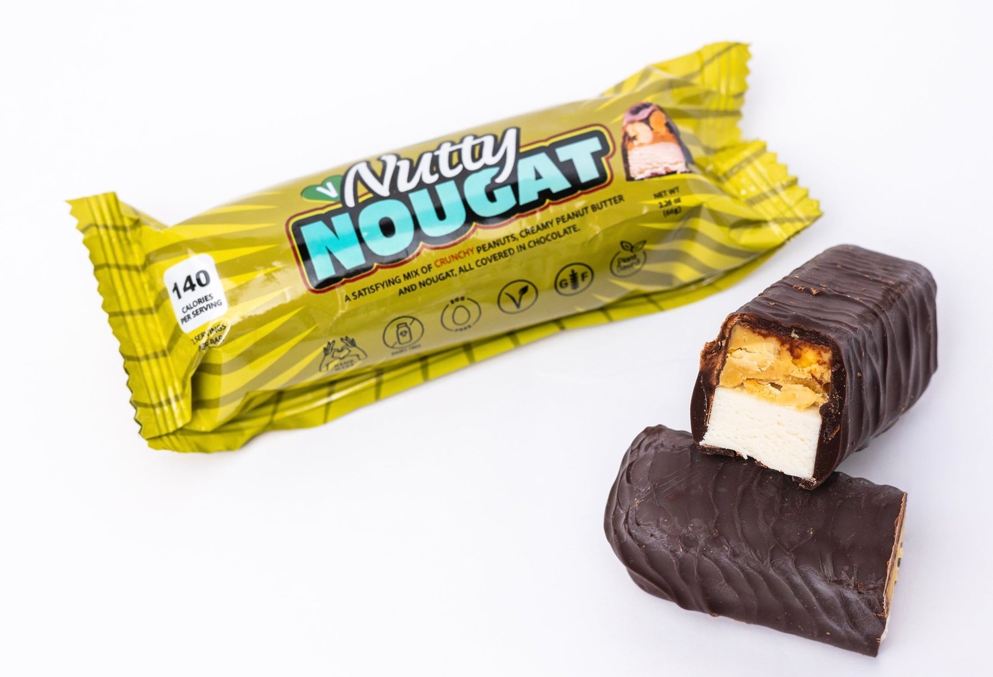 Vegan Nutty Nougat™ (Pack of 4) - Vegan America