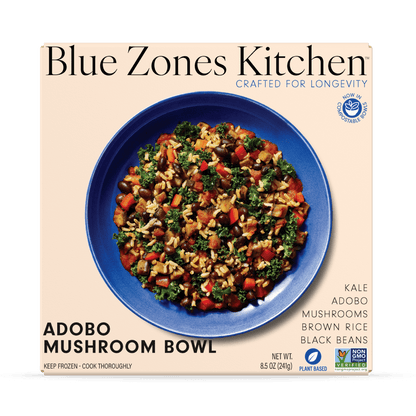 Adobo Mushroom Bowl - Vegan America