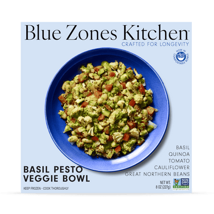 Basil Pesto Veggie Bowl - Vegan America