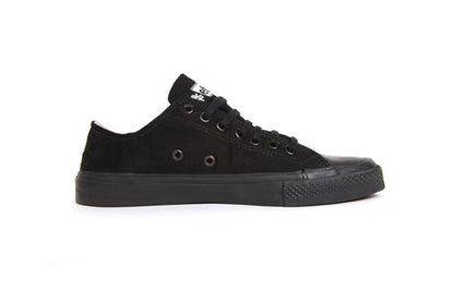 Low Cut Sneakers, All Black