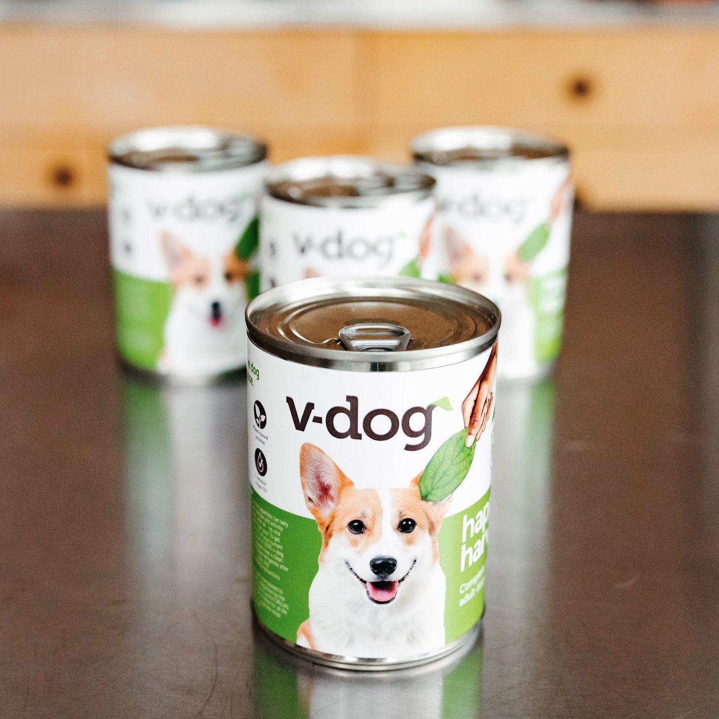 V-DOG - can of happy harvest