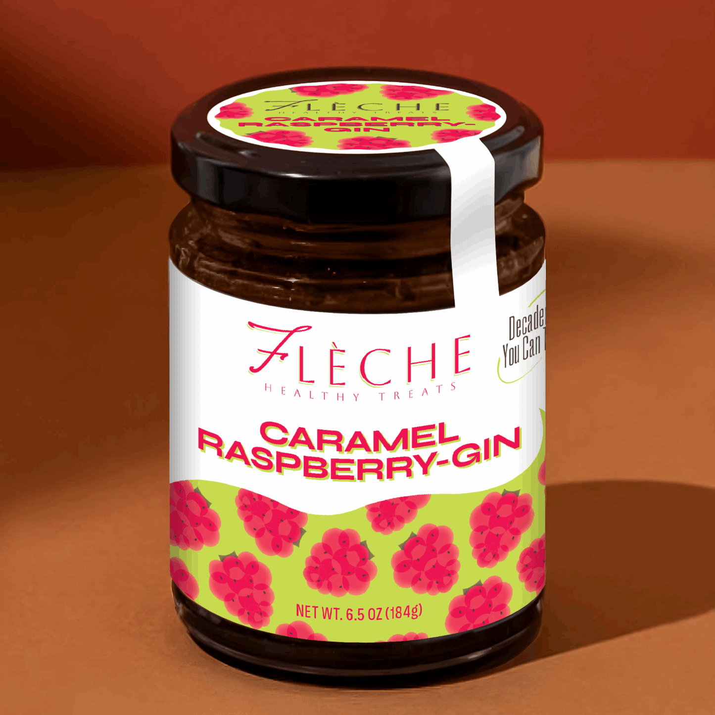 Caramel Raspberry-Gin Spread | Flèche Healthy Treats