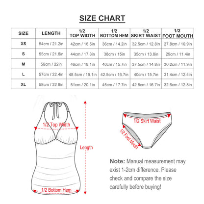 Womens Split swimsuit