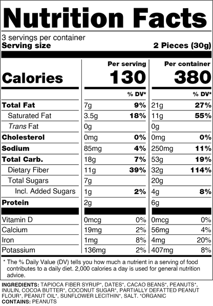 Variety Pack: Peanut Butter & Peppermint Flavor - 6pk