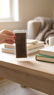 Dark Raw Chocolate Tablet, Large