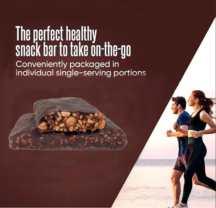 Dark Raw Chocolate Vegan Protein Bars 6 or 12 Pack