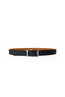 Reverse reversible belt – Black/Camel