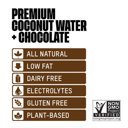 Premium Coconut Water + Chocolate - Vegan America