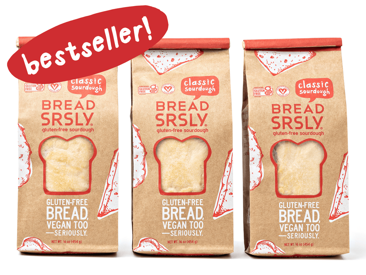 Classic Gluten-Free Sourdough - 3 Pack - Vegan America