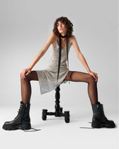 Combat black boots - Vegan America