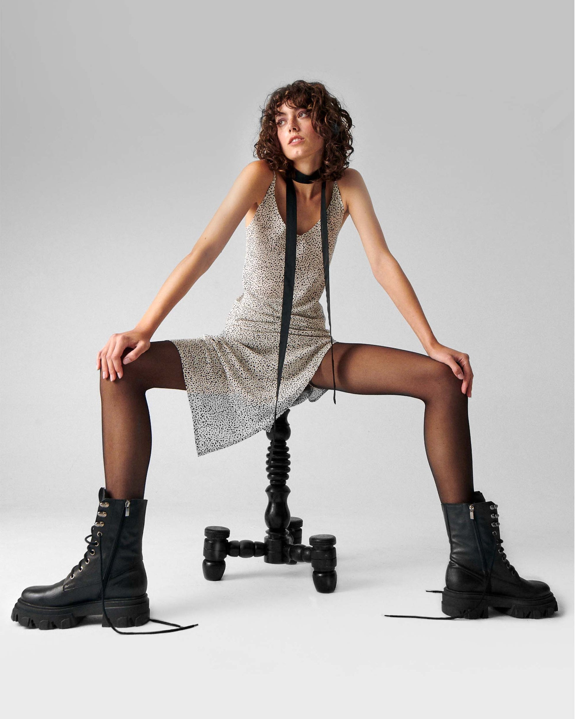 Combat black boots - Vegan America
