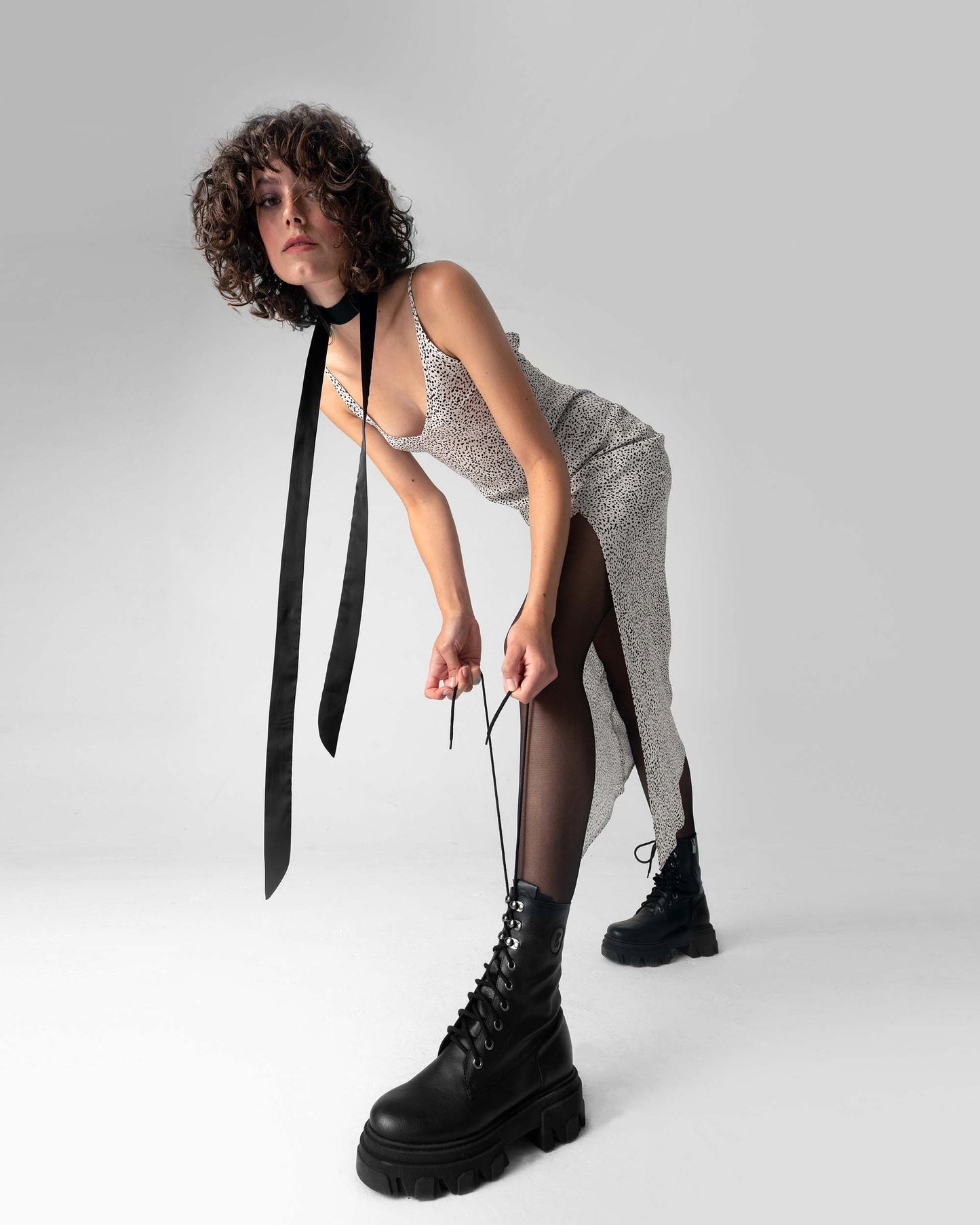 Combat black boots - Vegan America
