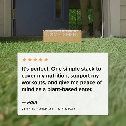 COMPLEMENT® Plant - Based Essentials Stack - Vegan America