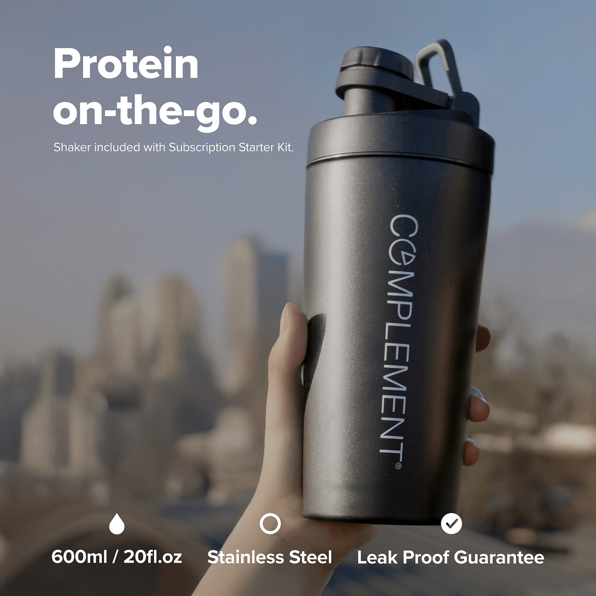 COMPLEMENT® Organic Plant - Based Protein - Vanilla - Vegan America