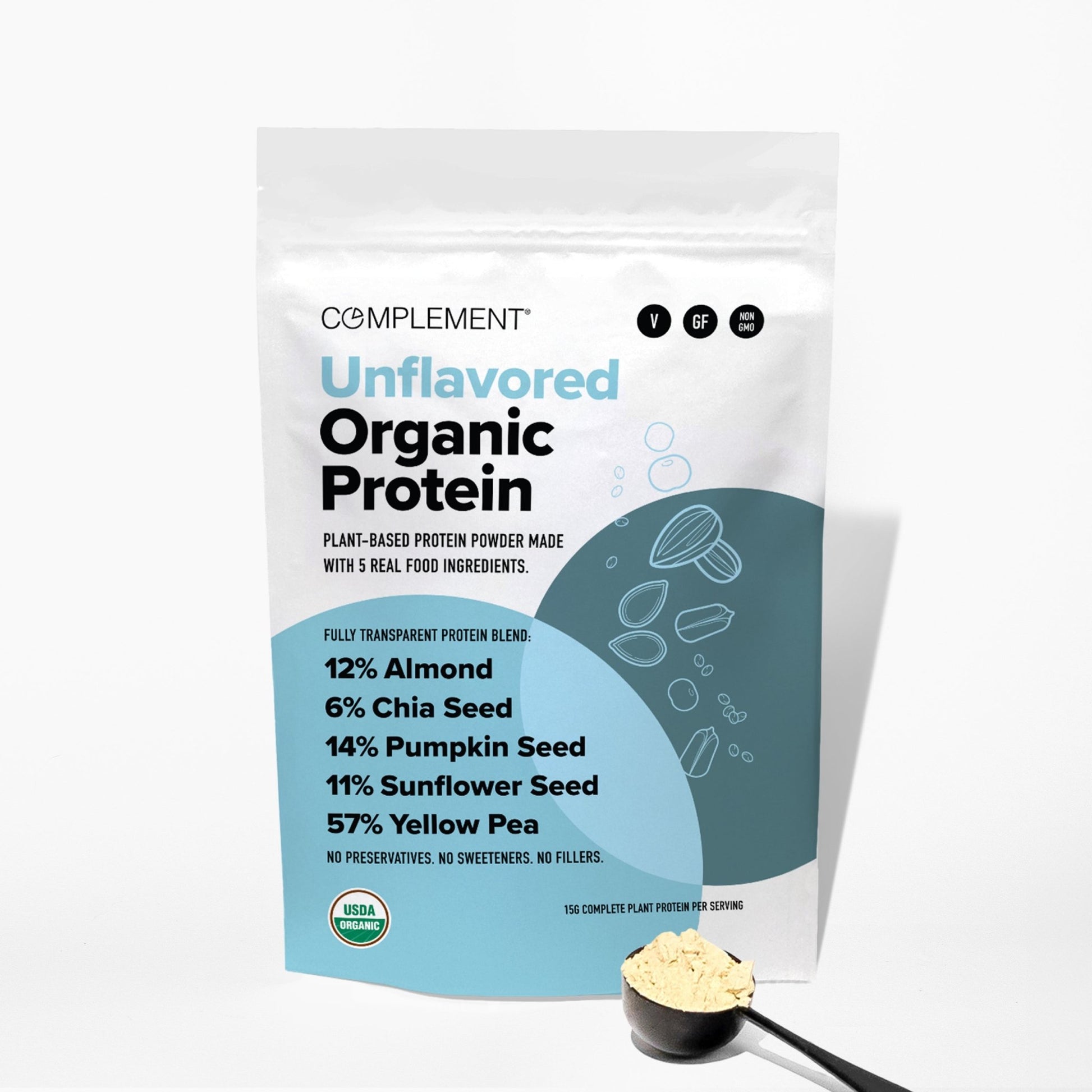 COMPLEMENT® Organic Plant - Based Protein - Unflavored - Vegan America