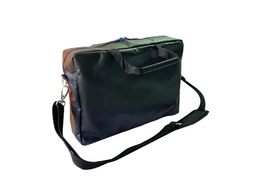 computer bag coffee packages green & black - Vegan America