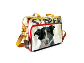 computer bag pet food package black & white dog - Vegan America