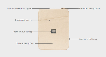 Hemp Laptop Case V2