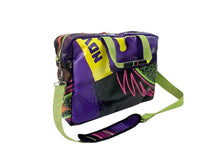 computer bag publicity banner bright purple - Vegan America