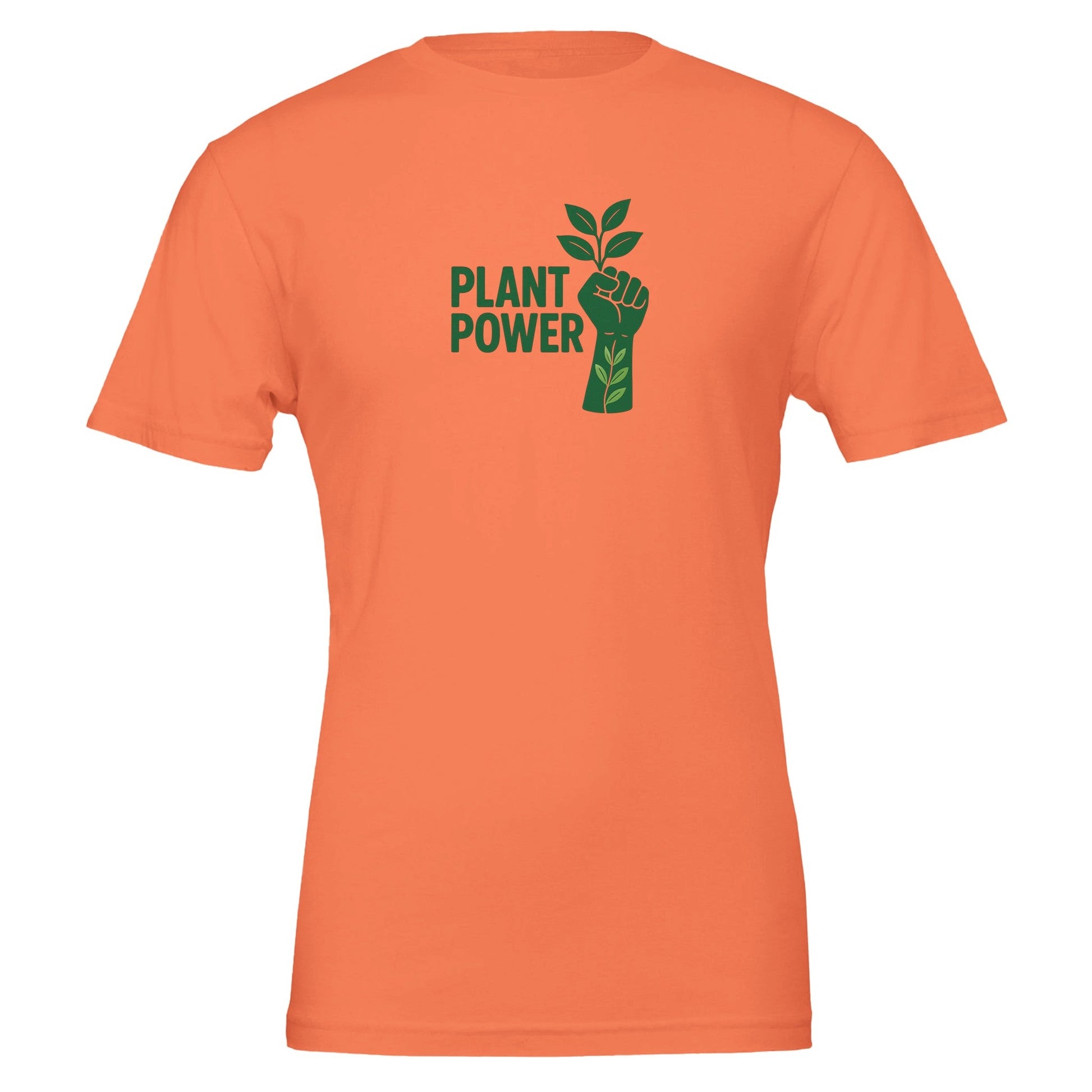 Plant Power, Premium 100% Cotton Tshirt - Vegan America
