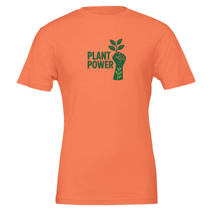 Plant Power, Premium 100% Cotton Tshirt - Vegan America