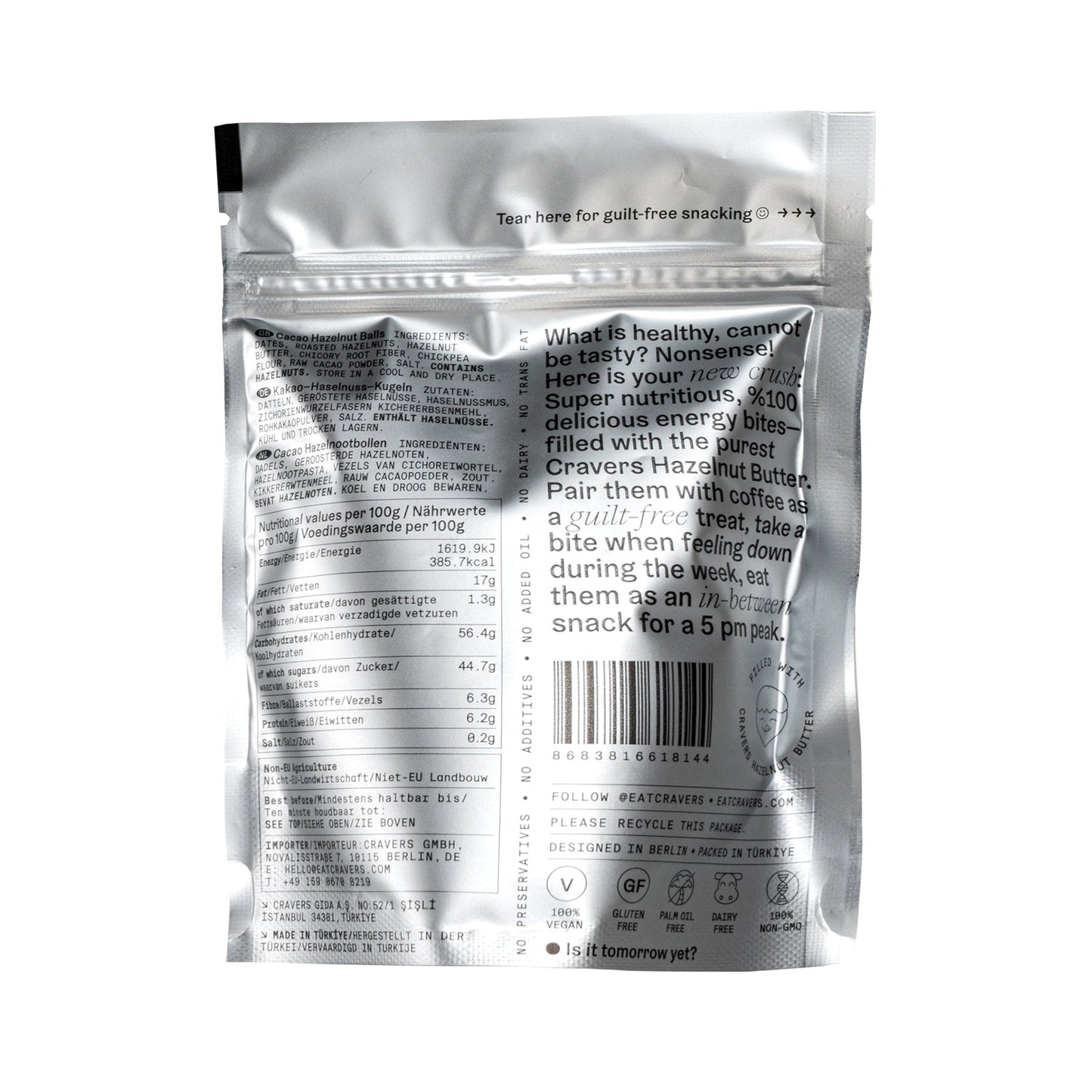 Crunchy Hazelnut Bites