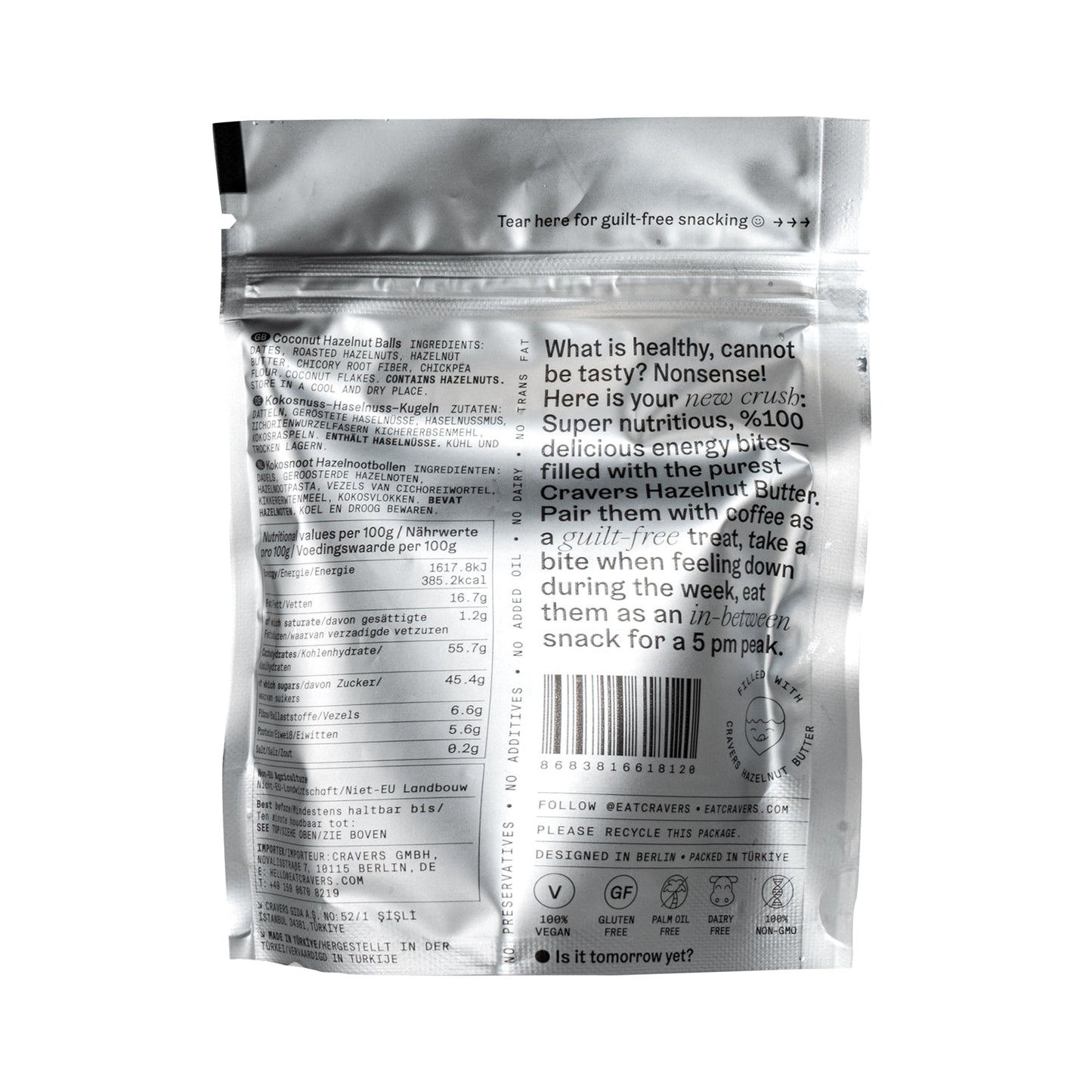 Coconut Hazelnut Bites