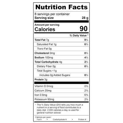 Plain Non-Dairy Cashew Cream Cheese - Named THE BEST VEGAN CHEESE BRAND by Tasting Table & The Daily Meal