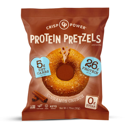 Cinnamon Crunch - Protein Pretzels - Vegan America