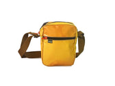 crossbody bag publicity banner full yellow - Vegan America