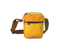 crossbody bag publicity banner full yellow - Vegan America