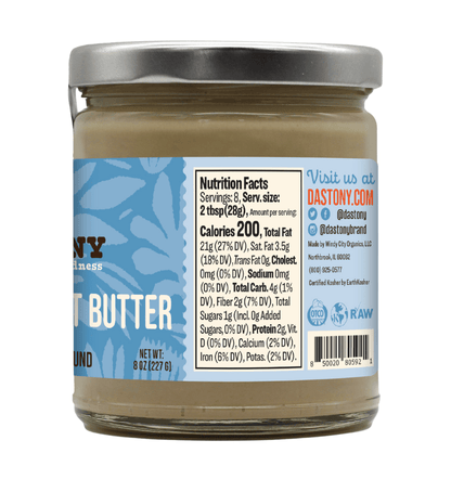 NON - GMO Crunchy Macadamia Nut Butter - Vegan America