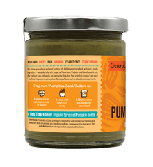 Organic Crunchy Sprouted Pumpkin Seed Butter - Vegan America