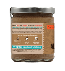 Organic Crunchy Sprouted Almond Butter - Vegan America