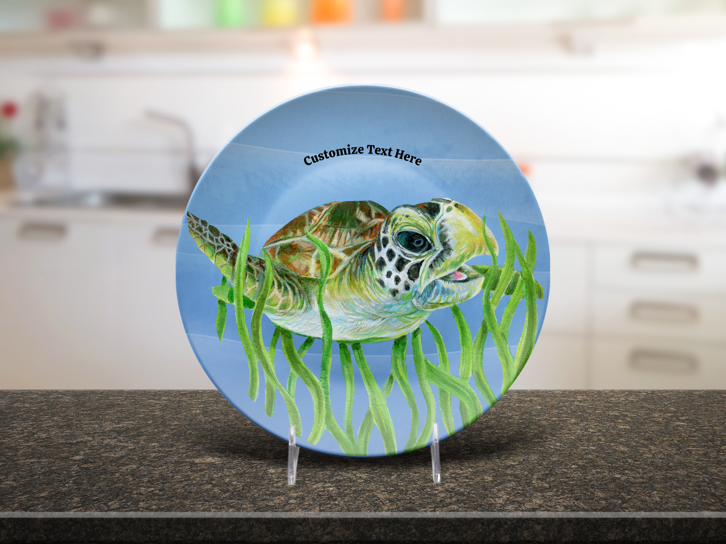 Sea Turtle Plate & Bowl