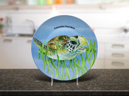 Sea Turtle Plate & Bowl