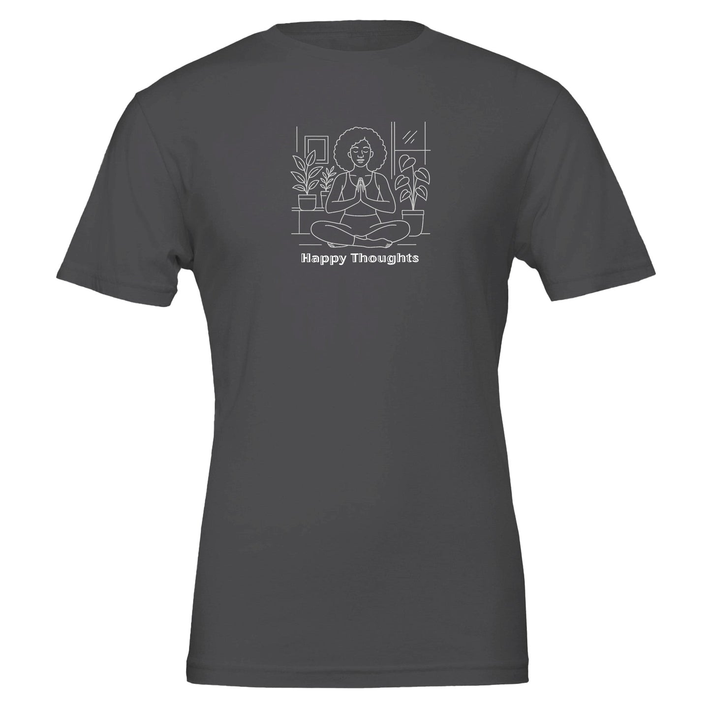 Happy Thoughts, Eco - Conscious TShirt - Vegan America
