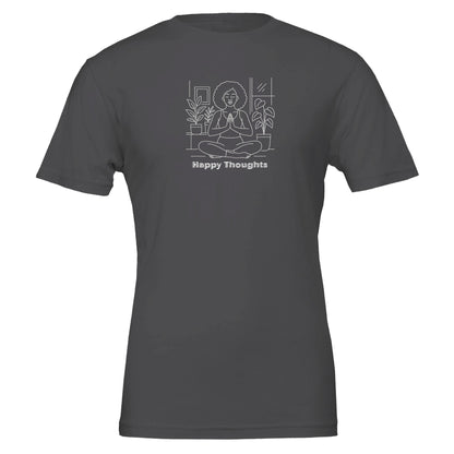 Happy Thoughts, Eco - Conscious TShirt - Vegan America