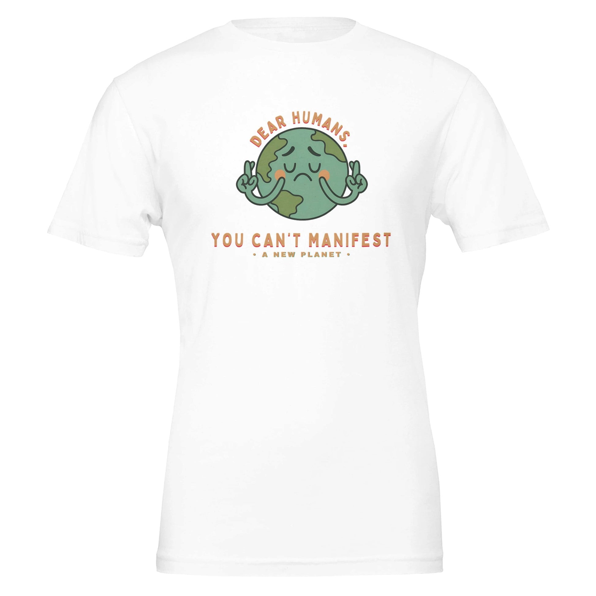 Dear Humans, Premium 100% Cotton Tshirt - Vegan America