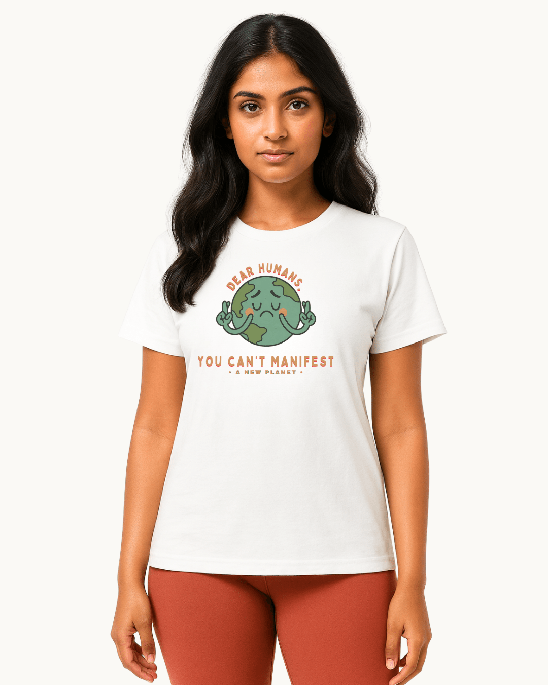 Dear Humans, Premium 100% Cotton Tshirt - Vegan America