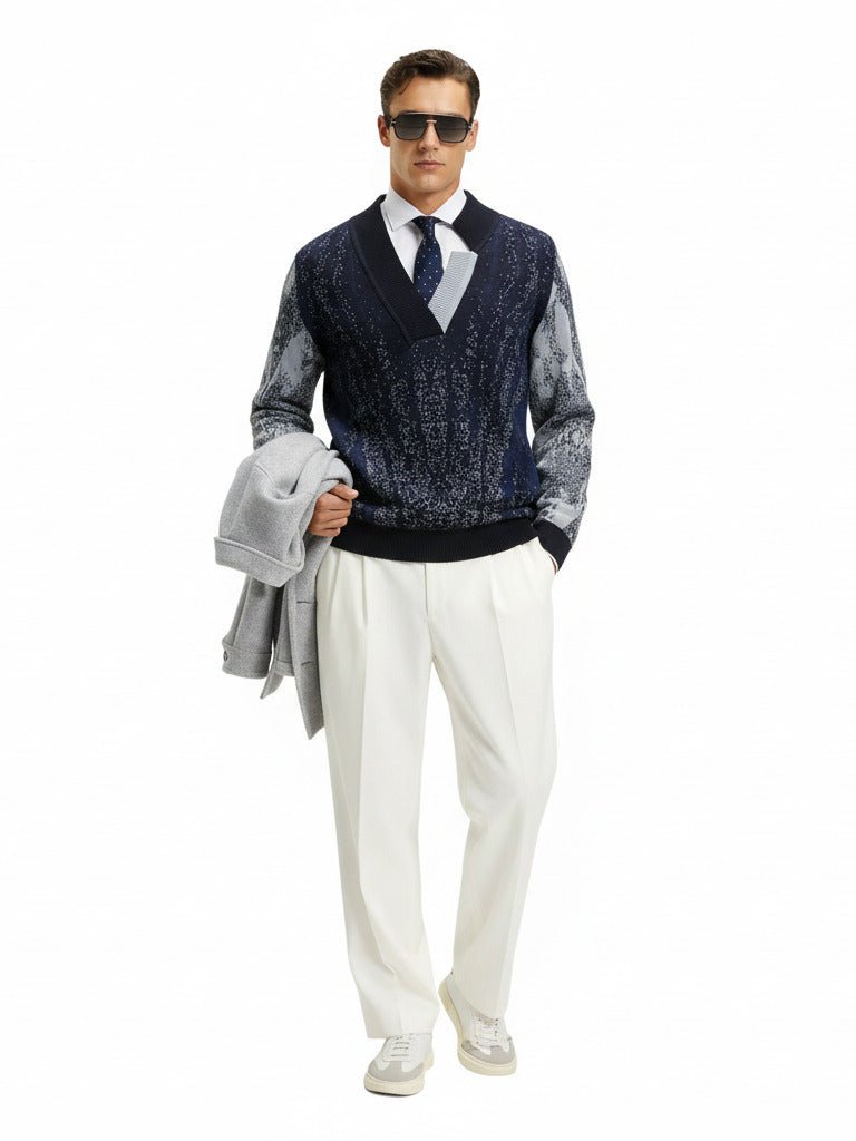 Whale Skin Organic Cotton Men's Jumper - Vegan America