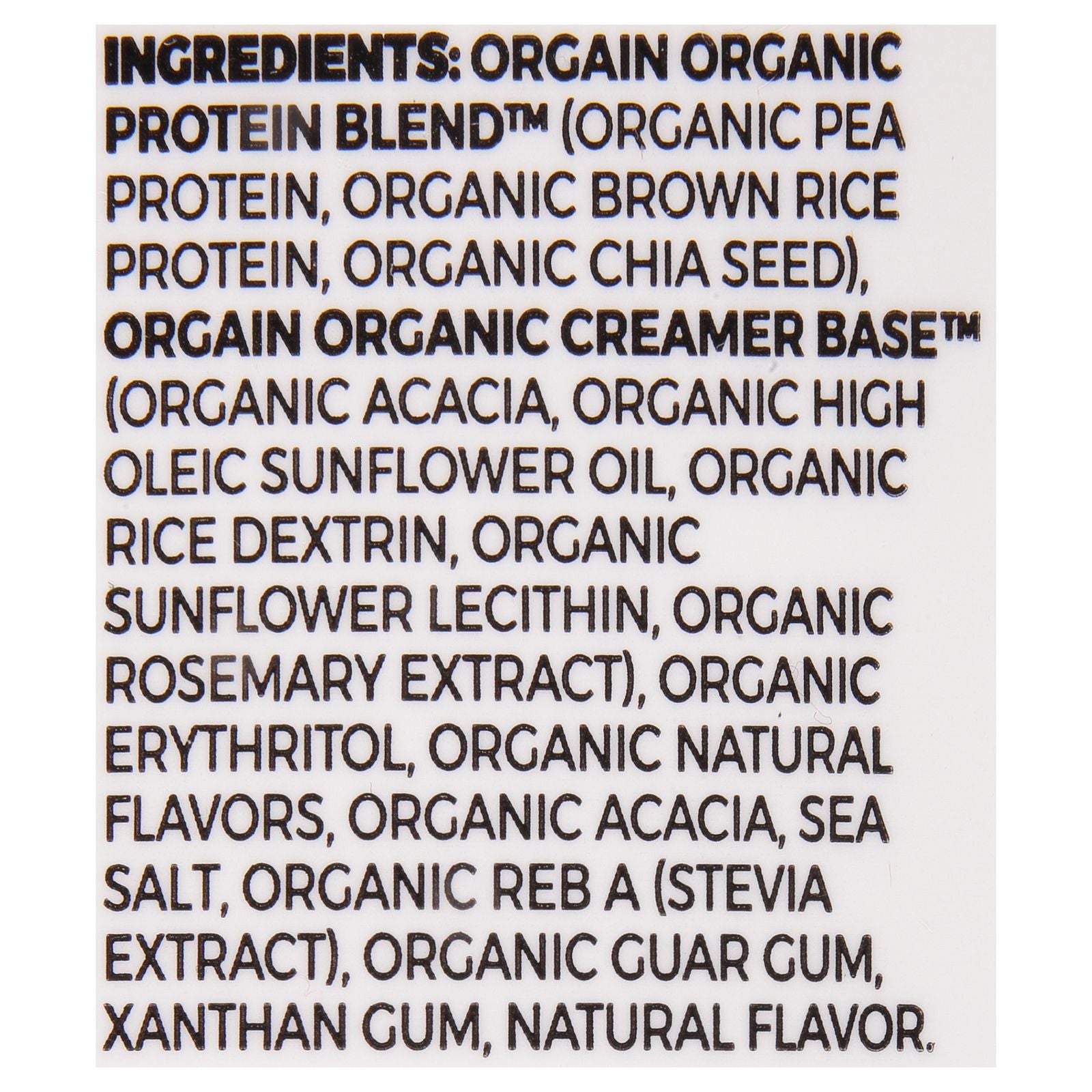 Orgain Organic Plant Based Protein Powder - 1 Each - 1.02 Lb - Vegan America