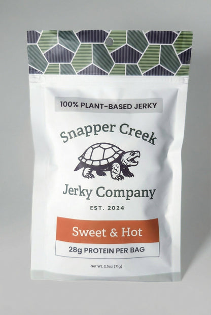 Sweet and Hot Plant - Based Jerky - Vegan America