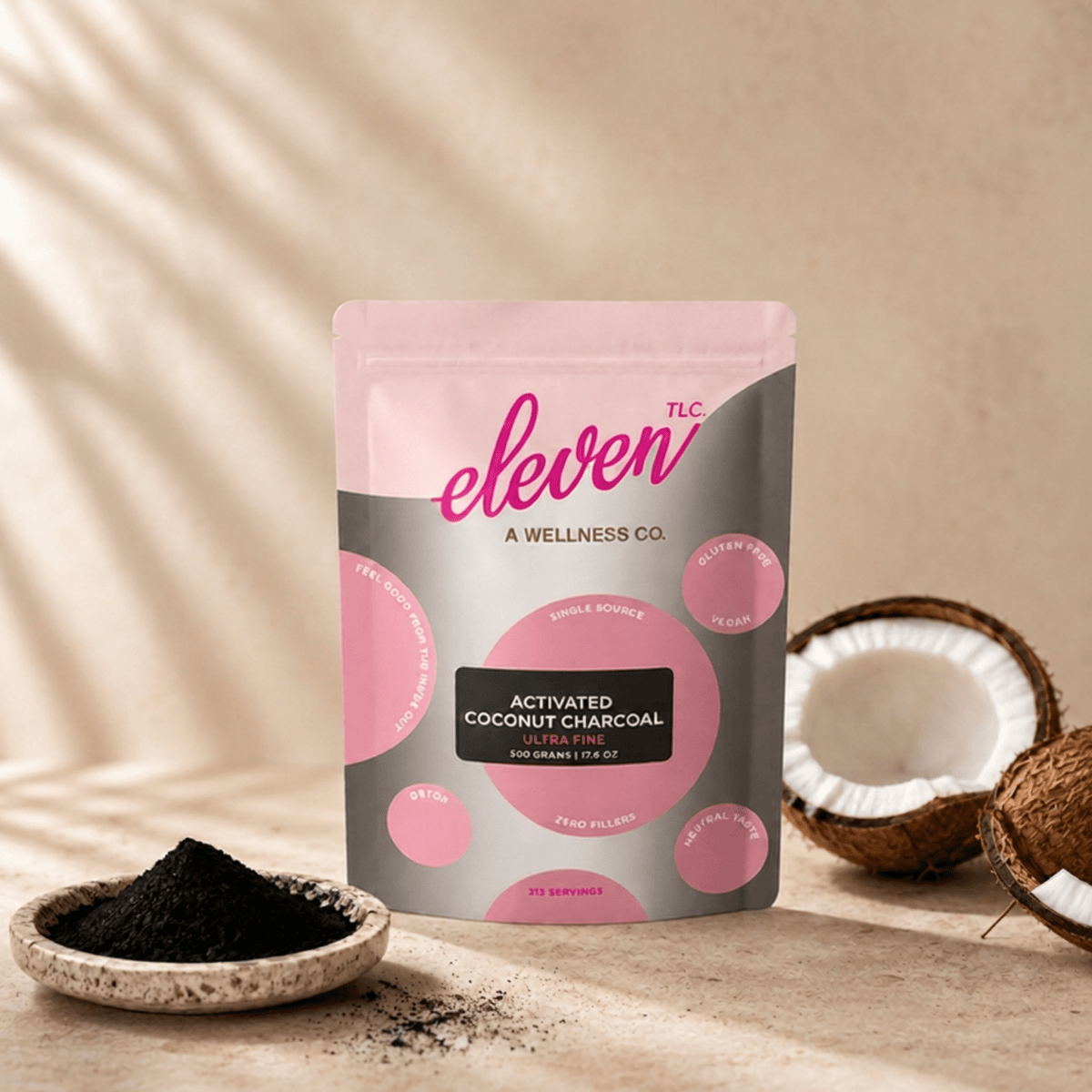 Activated Coconut Charcoal Powder | 312 Servings | Bulk Foodservice Grade - Vegan America