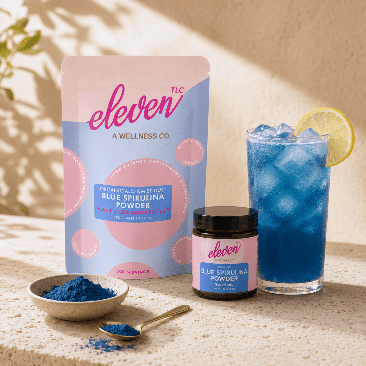 Organic Blue Spirulina Powder | Vegan Superfood | 500g Bulk Foodservice - Vegan America