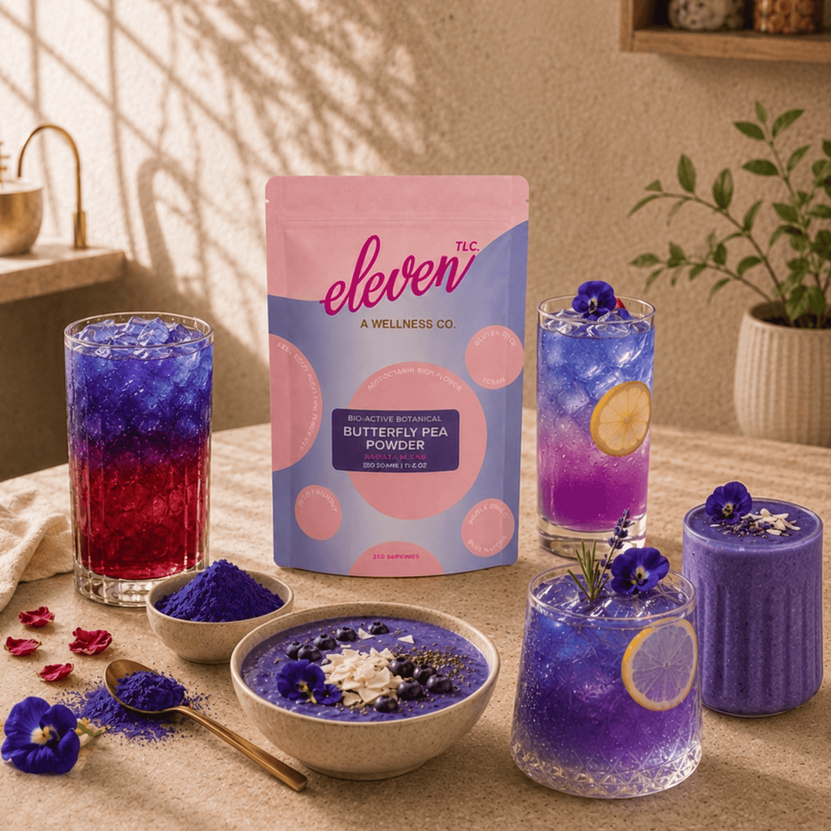 Butterfly Pea Flower Powder | Blue Matcha | 500g Bulk Foodservice - Vegan America