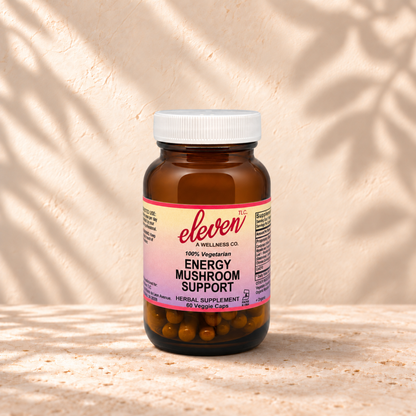 Energy Mushroom + Adaptogen Capsules | 60 Capsules