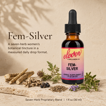 Fem-Silver Tincture | Menopause & Hormone Support | 1 oz