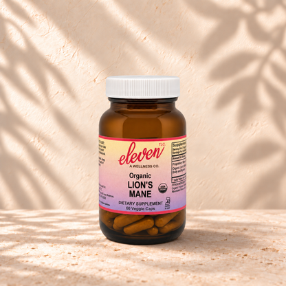 Lion's Mane Mushroom Capsules | Focus & Clarity | 60 Capsules